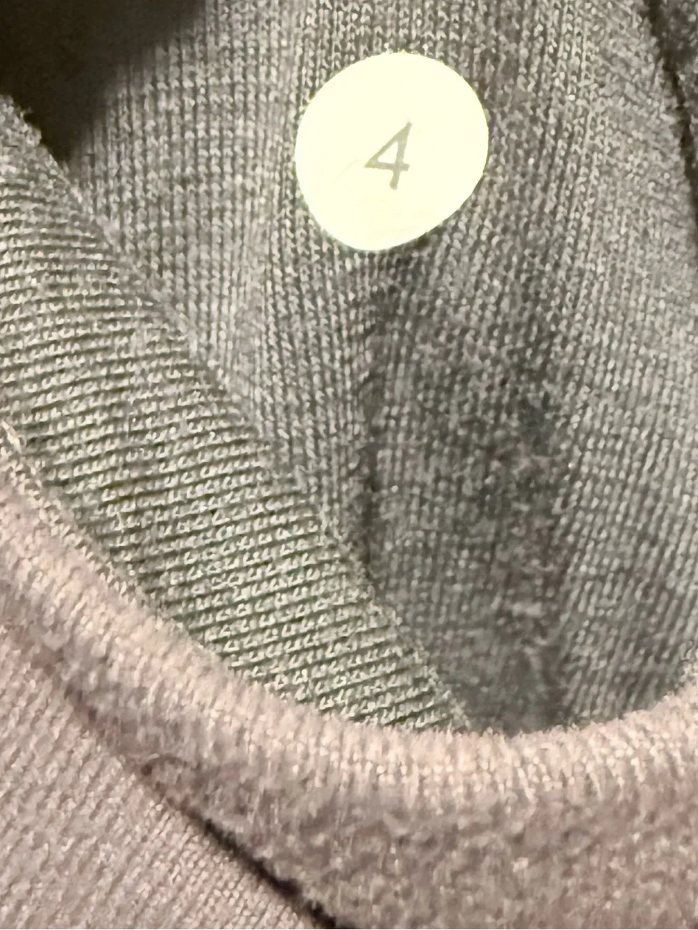 lululemon athletica Gray Striped High-Rise Leggings